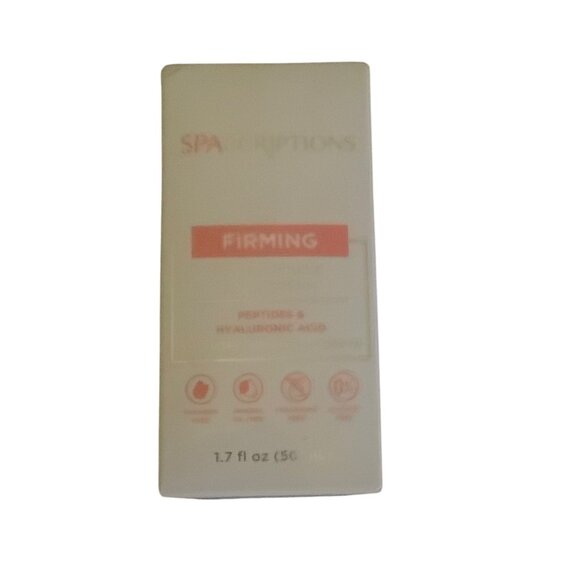 Spascriptions Anti-Wrinkle Neck Cream 1.7 Fl Oz Peptides & Hyaluronic Acid - Picture 5 of 5